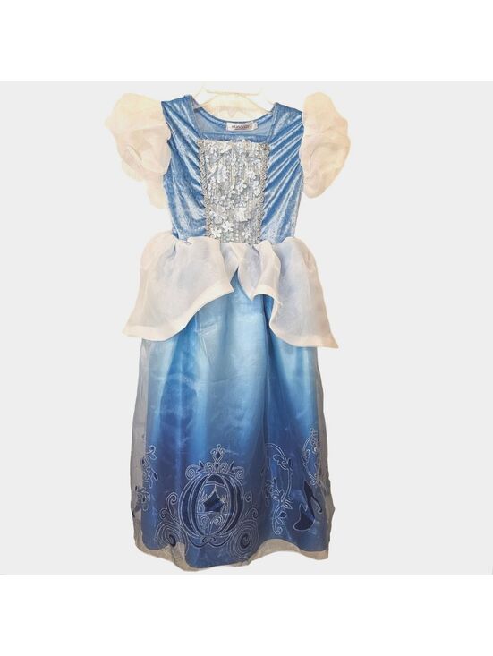 Other - Mua Baby Girls 10 Dress Princess Cinderella Halloween Costume Light Blue